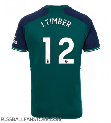 Arsenal Jurrien Timber #12 Replik 3rd trikot 2023-24 Kurzarm